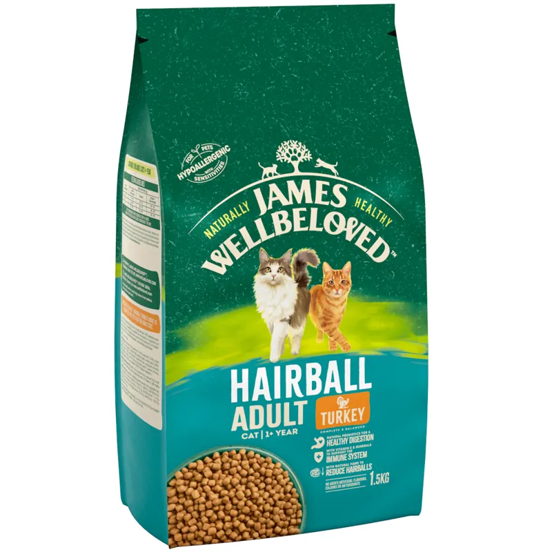 James Wellbeloved Cat Food Hairball
